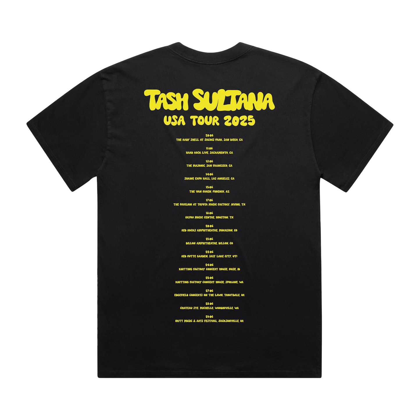 Return To The Roots Tour 2025 (Black) T-Shirt