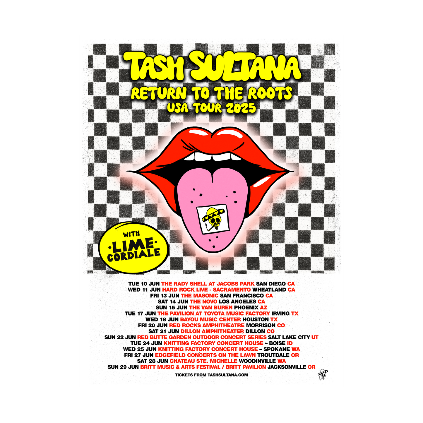 US Tour 2025 Poster