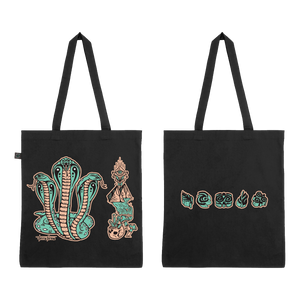 Snakes [BLACK TWO SIDED] Tote Bag
